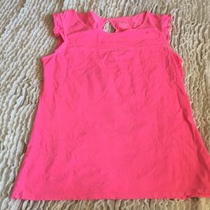Lilly Pulitzer flutter sleeve top